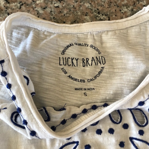 Lucky brand ☘️ top - Picture 2 of 3